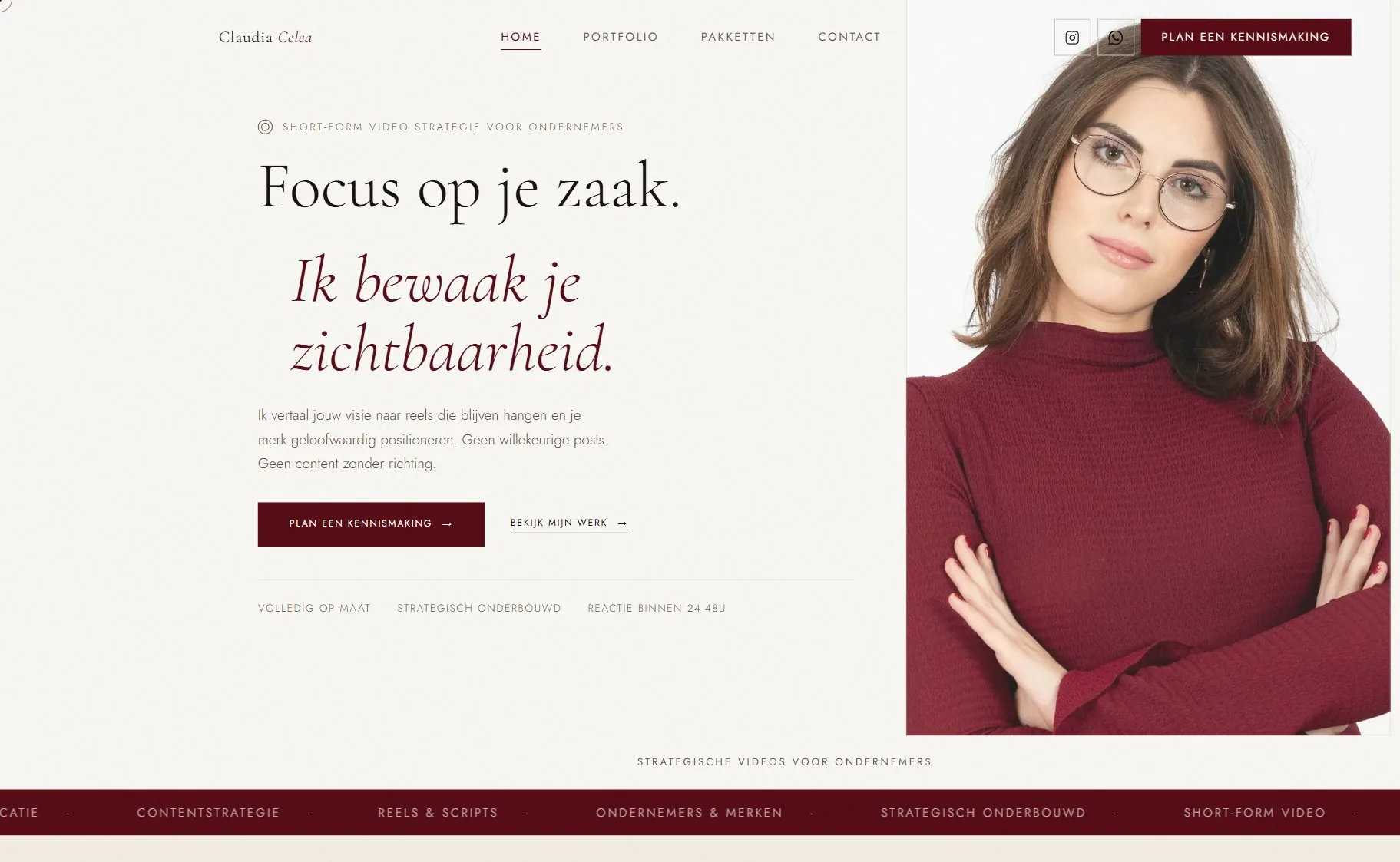 Website for Claudia Celea